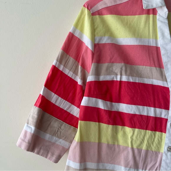 7th Avenue Design Studio New York and Company Multicolor Blouse Shirt - Picture 4 of 7